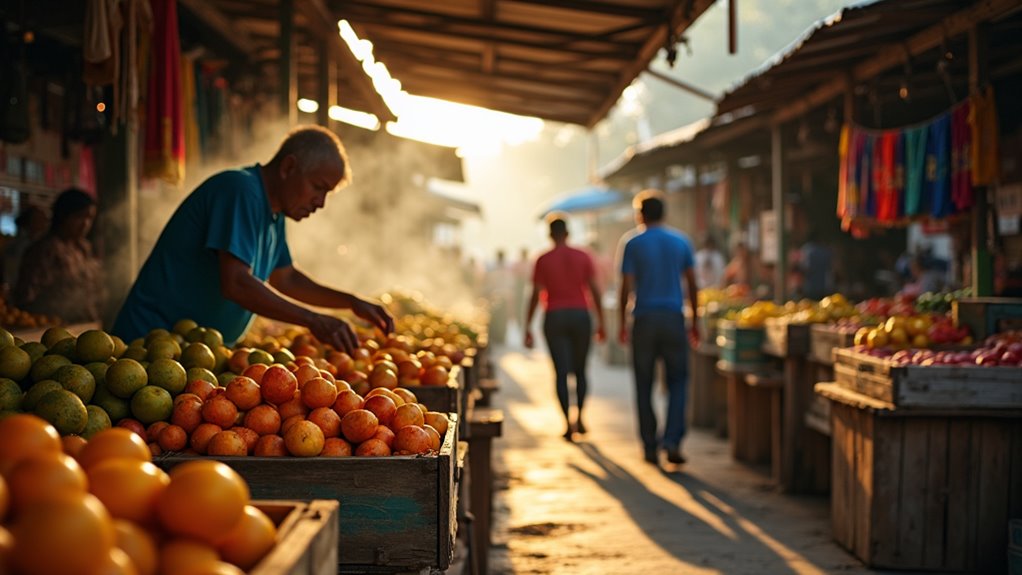 vibrant local market experience