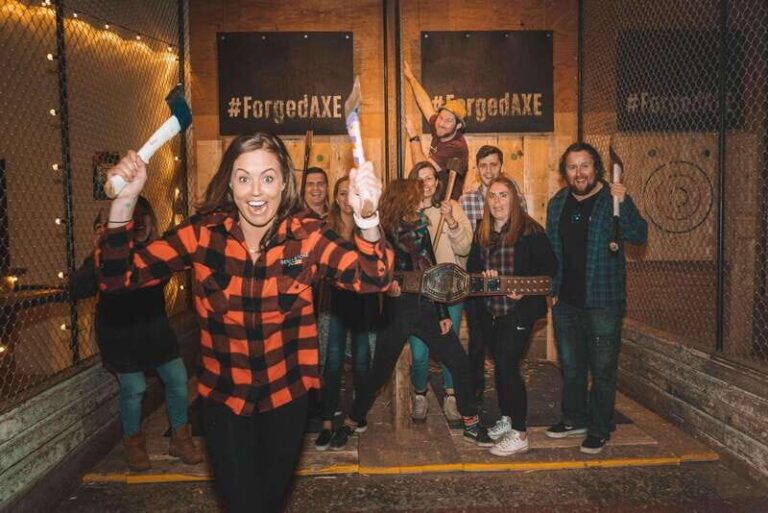 Victoria: Axe Throwing Experience - The Venue and Atmosphere