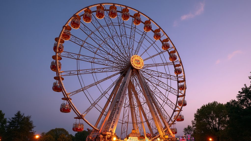 vienna ferris wheel views