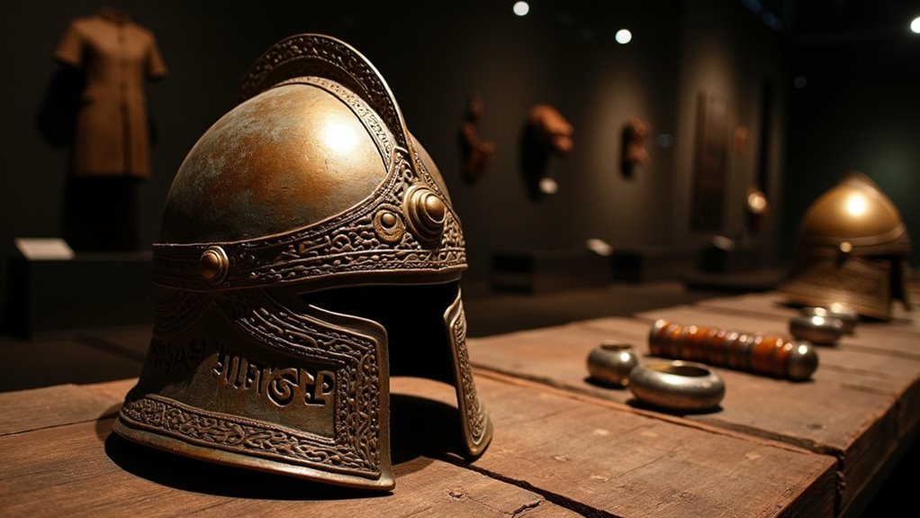 viking artifacts and reconstructed streets