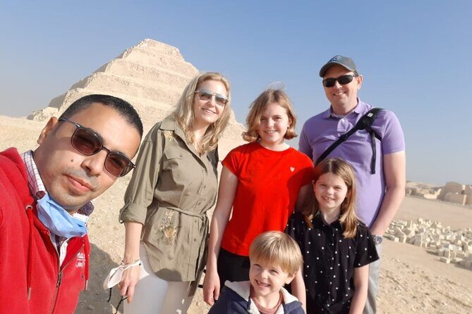 VIP All inclusive Best of Giza Pyramids, Sphinx, Sakkara, Memphis - Transportation and Timing