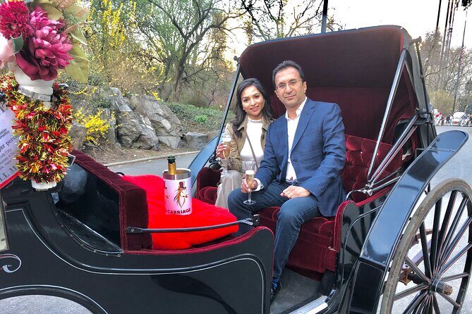 VIP Central Park Champagne Tour with Photos(50 min)~Skip the line - What to Expect on This Romantic Ride