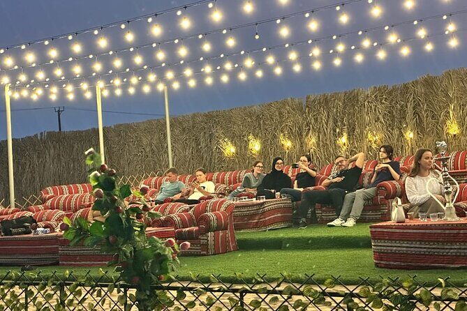 VIP Desert Safari Abu Dhabi with Private Seating Area - Transport, Group Size, and Value
