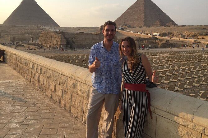 VIP Giza Pyramids,Sphinx ,Camel Ride& inside Great Pyramid Khufu - The Sphinx and Valley Temple: Legends and Mysteries