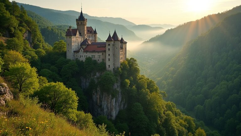 visit bourscheid castle ruins