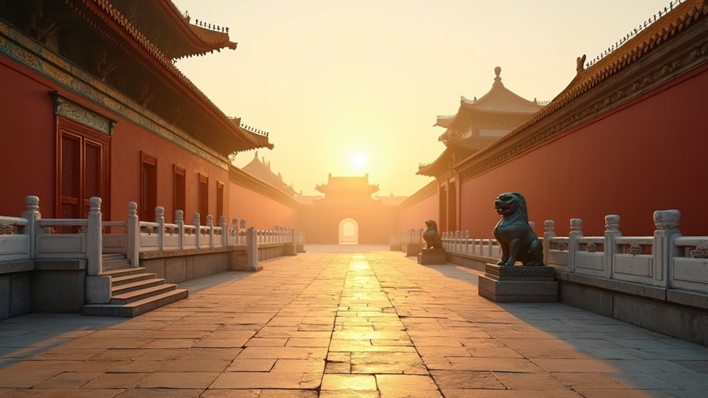 visit forbidden city early