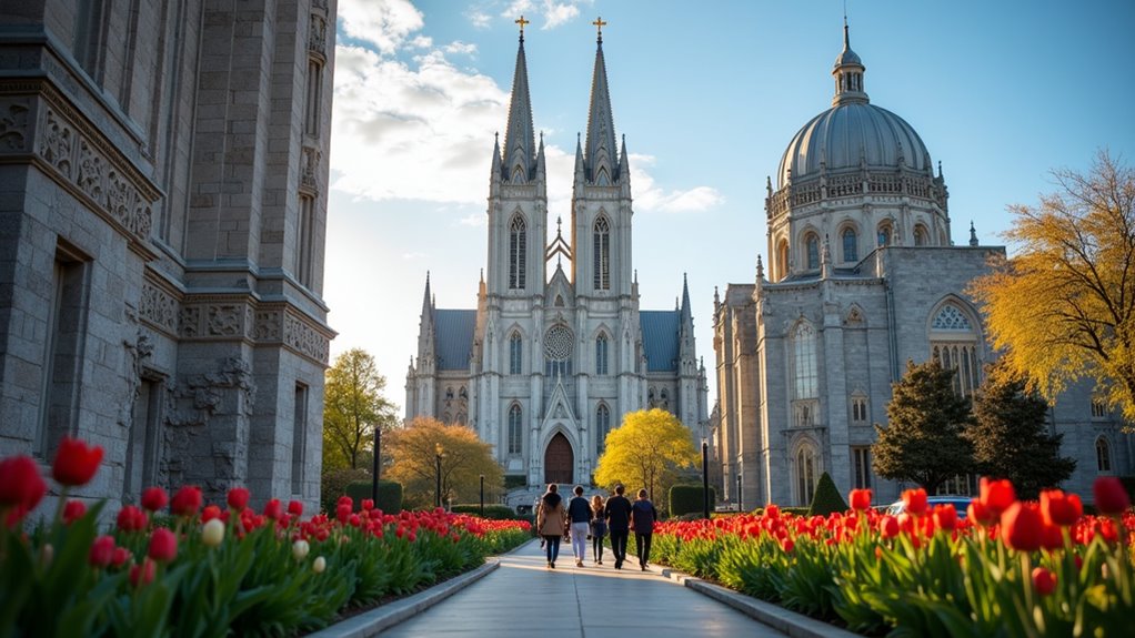 visit temple square and choir