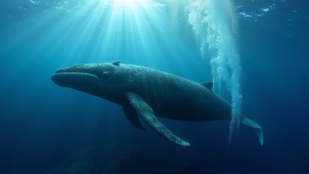 volcanic bubbles and sperm whales