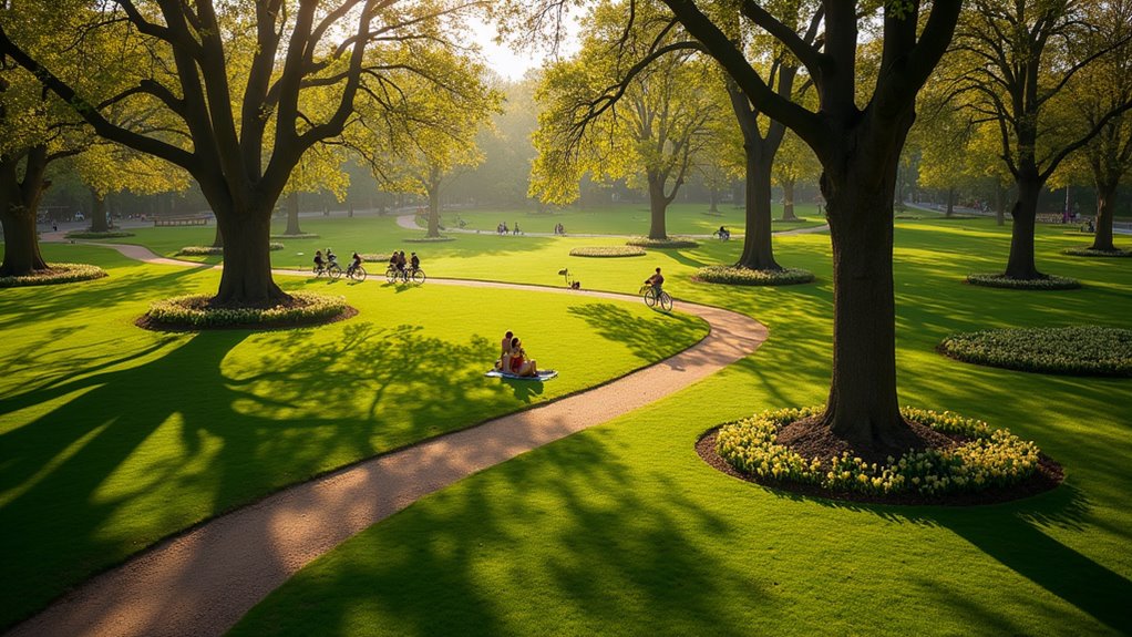 vondelpark gardens art recreation
