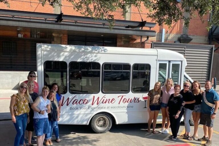 Waco: Wine Tour with Tasting and Light Lunch - Why This Tour Works Well