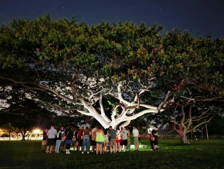 Waikiki: Waikiki Night Marchers Ghostly Walking Tour - The Itinerary in Depth