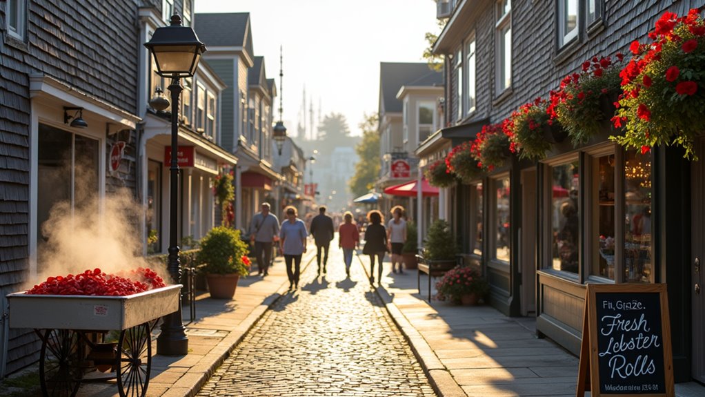 walkable lobster waterfront dining