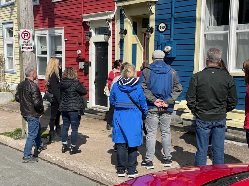 Walking tour of downtown St. John's in French