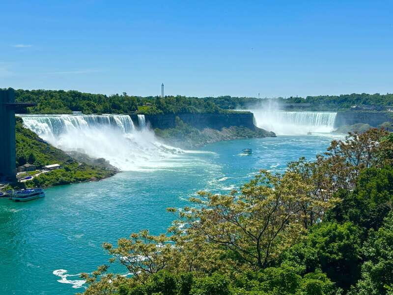 Walking Tour of Niagara Falls Canada and Hornblower Boat