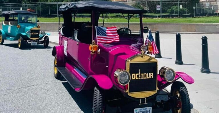 Washington, DC: Day & Night Electric Cart & Vintage Car Tour - The Value of This Tour