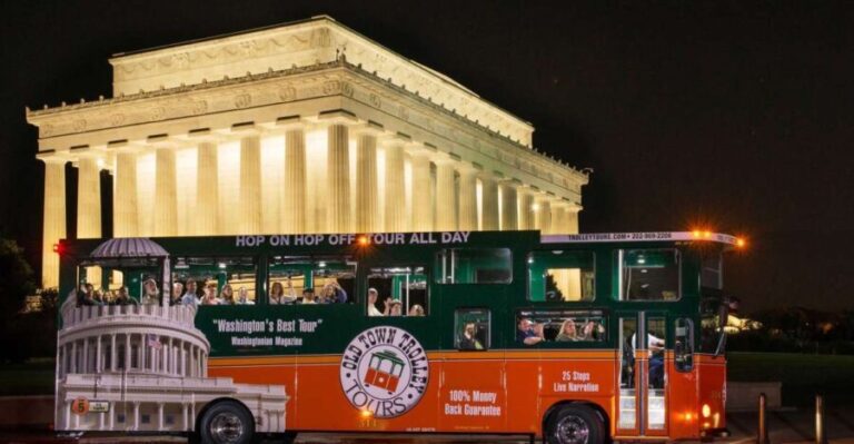 Washington DC: Monuments by Moonlight Nighttime Trolley Tour - Authentic Feedback from Travelers
