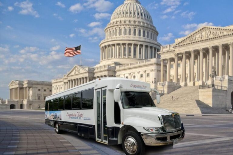 Washington DC: Must See Sights Half-Day Tour - Practical Details: Transportation, Price, and Group Size