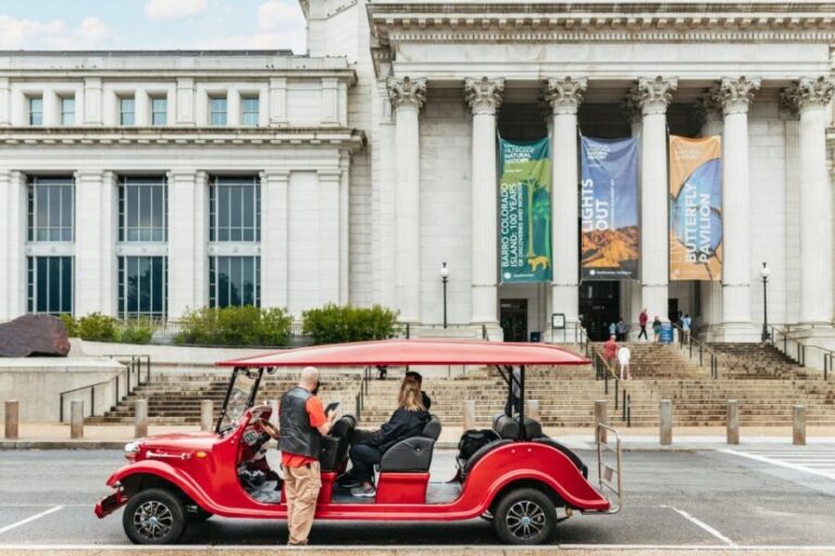 Washington DC: National Mall Tour by Electric Vehicle - Itinerary Breakdown: What You’ll See