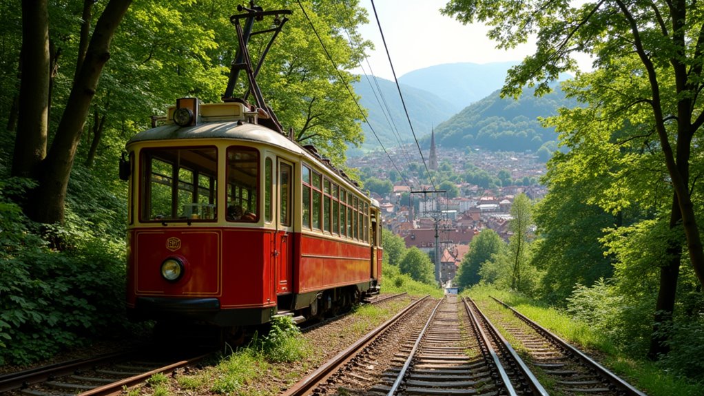 water powered funicular railway