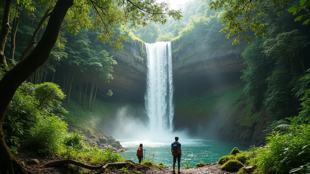 waterfall hike near waikiki