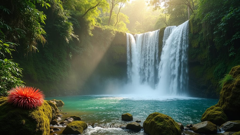waterfalls tours swimming nature