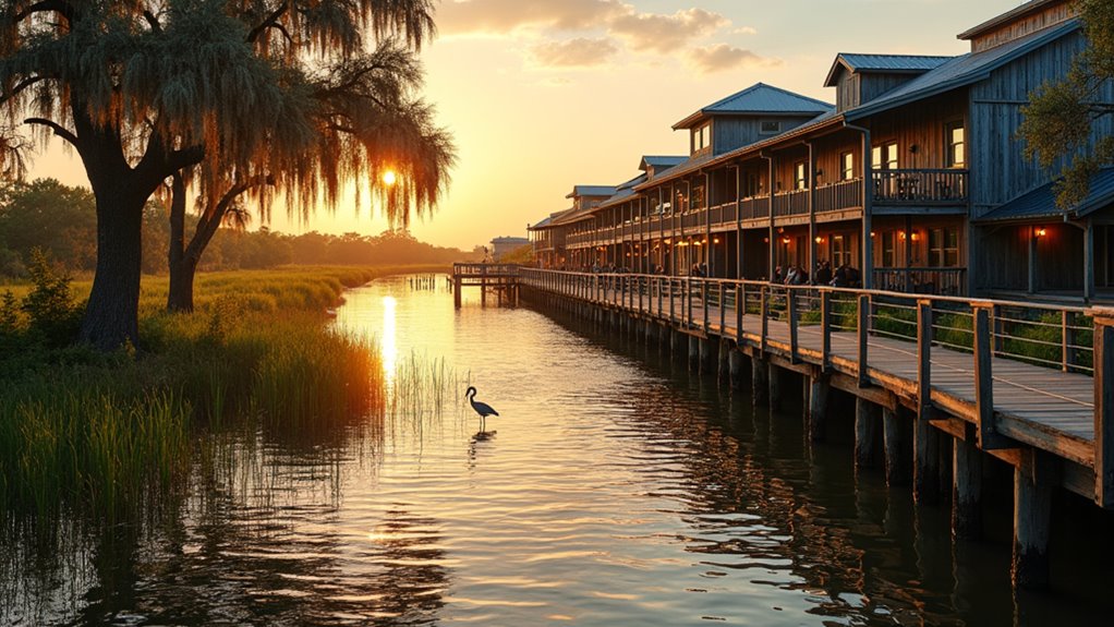 waterfront seafood dining experience