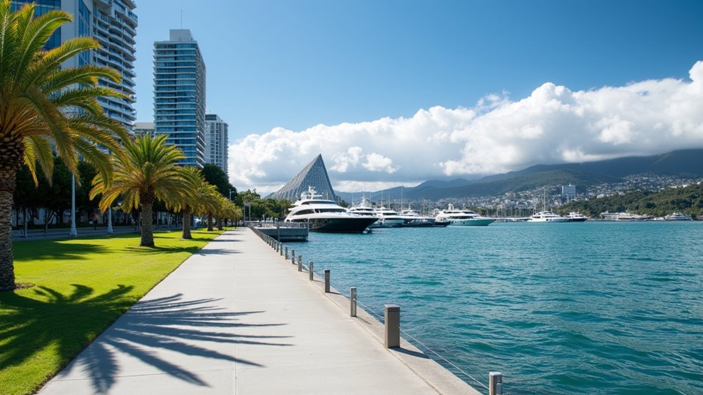 wellington waterfront harbor walk