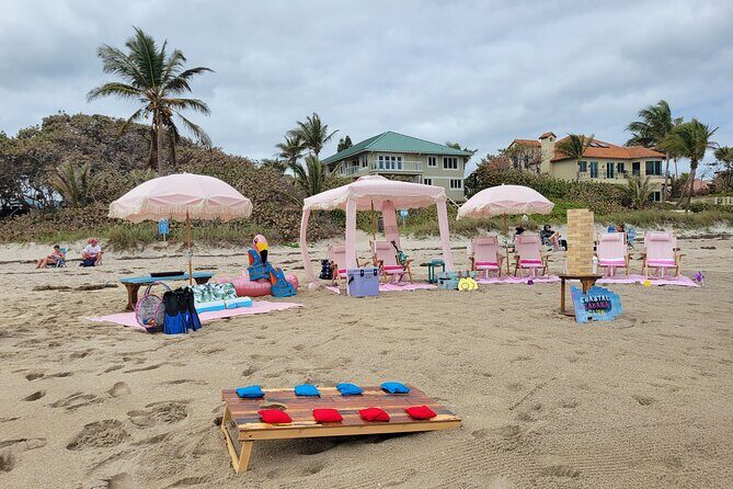 West Palm Beach Day: Cabana, Beach Chairs, Yeti, JBL, Towels + - What It’s Like to Use the Service