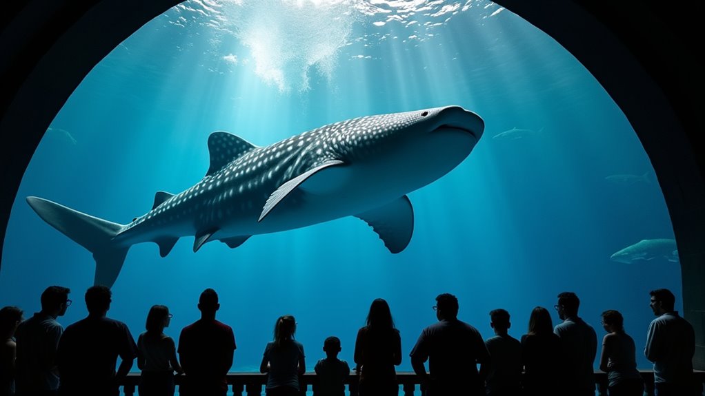 whale sharks at georgia
