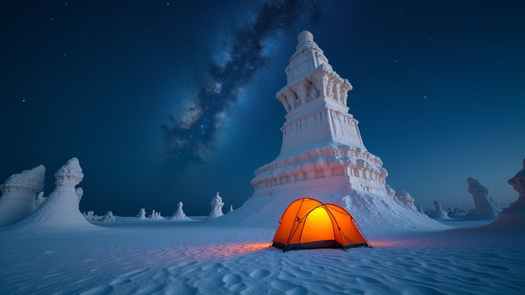 white desert stargazing experience