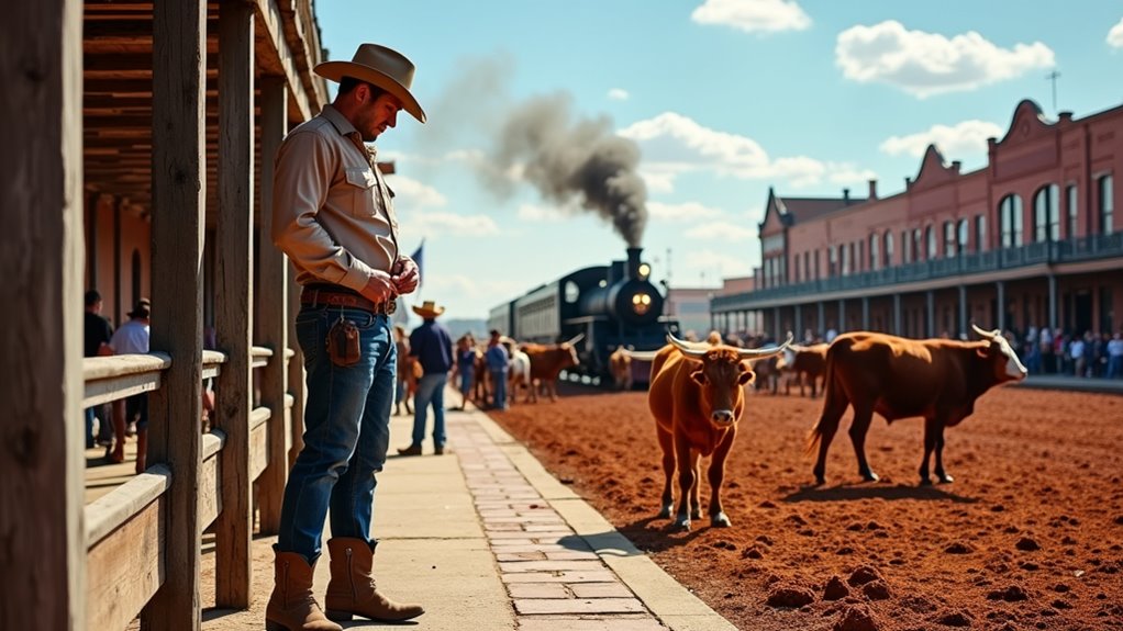 wild west cattle drive