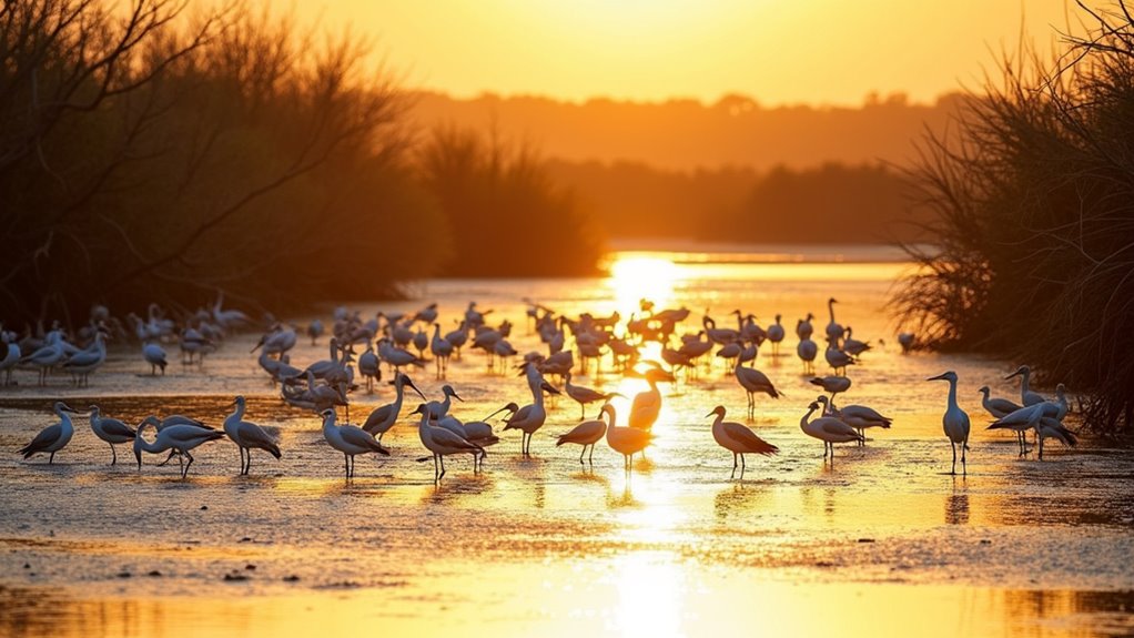 wildlife shorebirds mangroves