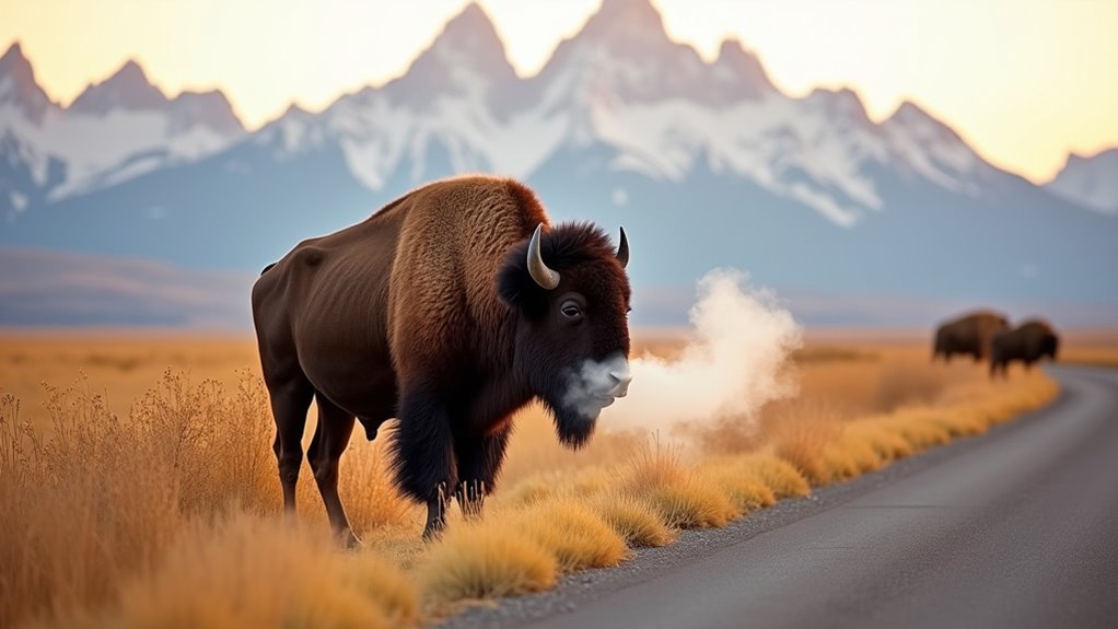 wildlife viewing along scenic routes