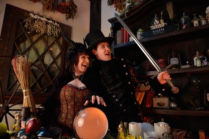 Witch Costume Photo Shoot - Witch Cottage theatrical set - Why Travelers Rave About It