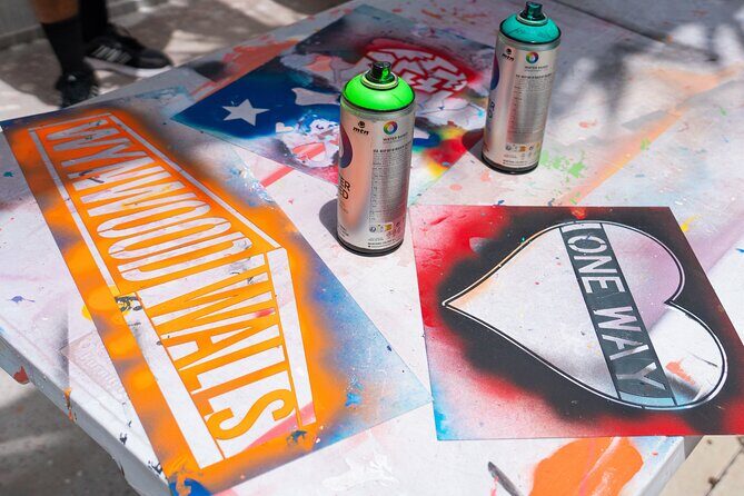 Wynwood Walls Street Art Experience : Spray Paint on Canvas - A Closer Look at the Wynwood Walls Street Art Experience