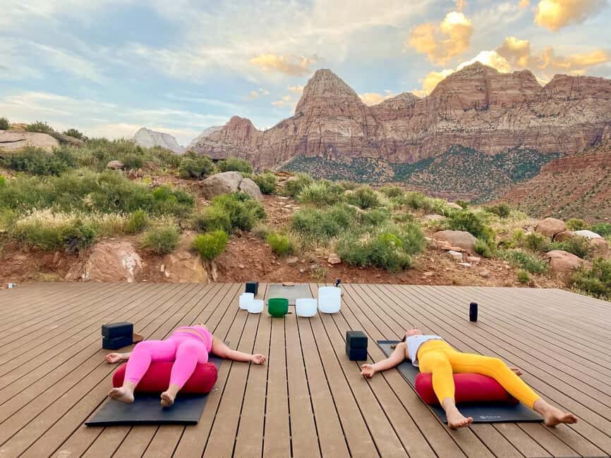 Zion National Park: Cosmic Flow Yoga and Sound Healing