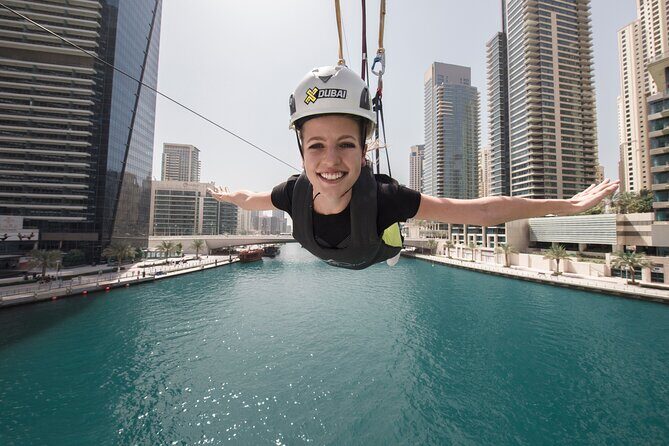Zipline Experience in Dubai Marina with 1 Way optional Transfers - What the Experience Looks Like