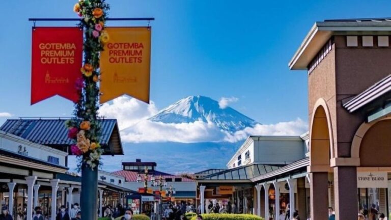 1-Day trip: Hakone Area + Gotemba Premium Outlets - Shopping at Gotemba Premium Outlets
