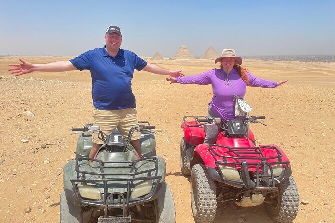 1 Hour ATV at Giza Pyramids from Cairo - Starting Point: Hotel Pickup and Transportation
