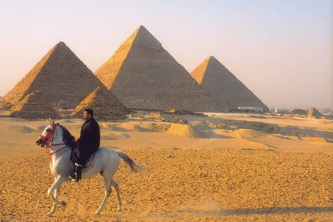 2 Hour Camel or Horse Riding around the Pyramids - The Sum Up