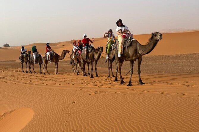 3 Days Desert Tour From Marrakech To Merzouga dunes & camel trek - Day 3: Return via the Atlas Mountains