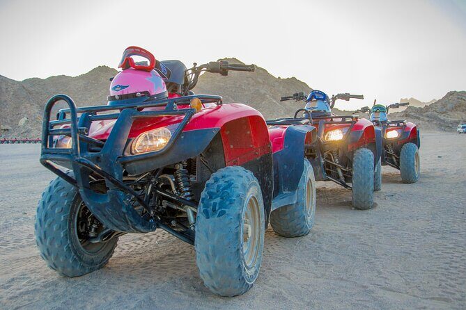 5 hours Quadbike Safari in Hurghada - Evening Dinner and Live Shows