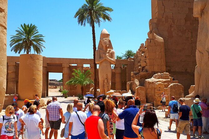 8 Hours Tour to see East and West Banks of Luxor with Lunch and Guide... - Colossi of Memnon