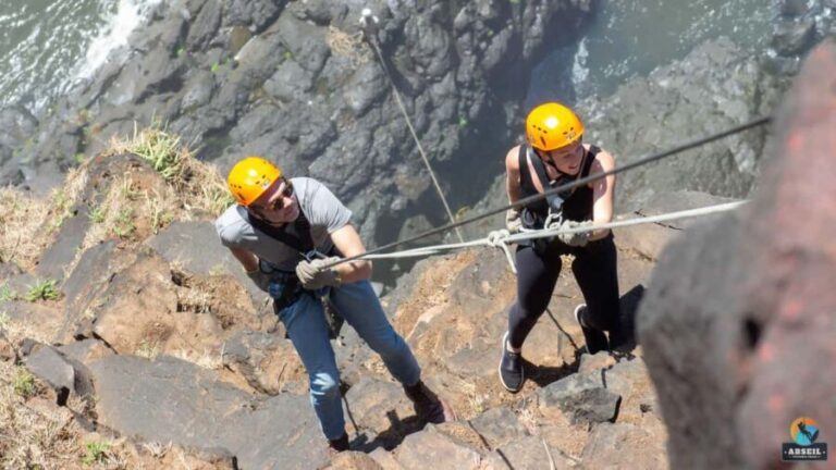 Abseiling Experience - Starting Point and Setup