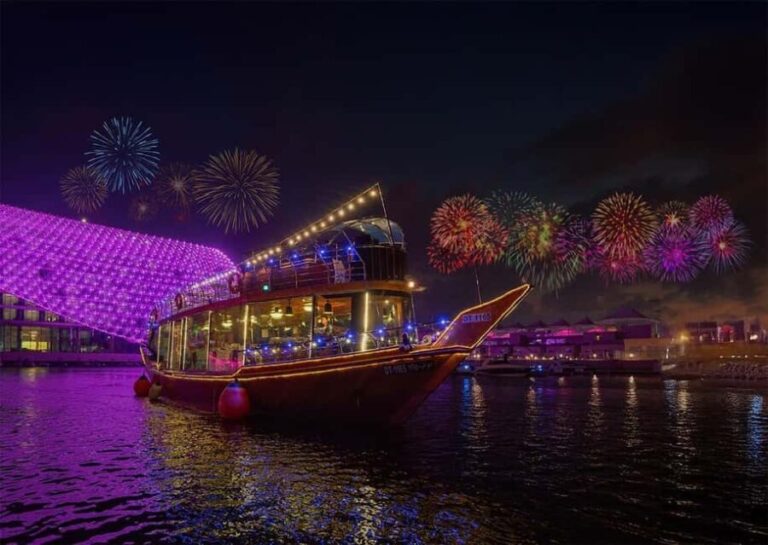 Abu Dhabi: New Year's Eve Yas Island Dhow Dinner Cruise - The Experience: A Closer Look at the Cruise