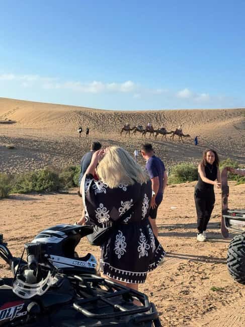 Agadir/Taghazout: Desert & Beach Safari Quad Bike Adventure - What to Expect at Each Stop