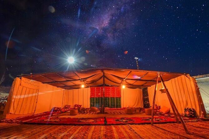 Agafay Desert Camel Ride With Dinner And Sunset Spectacle - Practical Details and Logistics