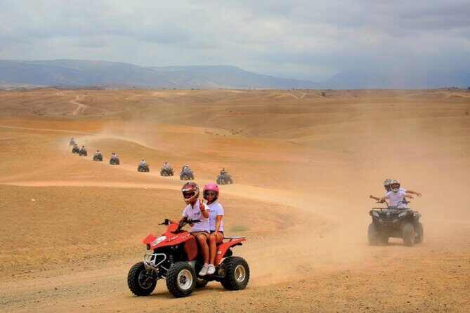 Agafay desert Family Package: Quad Bike & Camel Ride, Dinner Show - The Sum Up