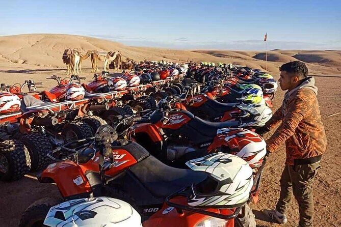 Agafay desert quad bike + Lunch +pool - The Itinerary in Detail