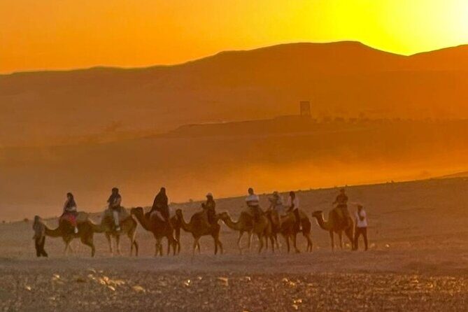 Agafay Desert: Sunset Camel Ride, Dinner & Fire Show - What’s Included and What’s Not